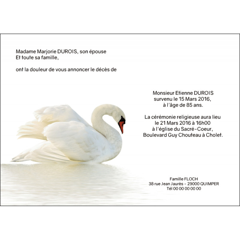 Le chant du cygne