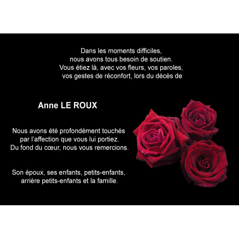 Roses rouges